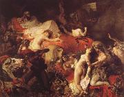 Sardanapalus-dod Eugene Delacroix